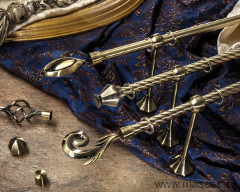 Металлический карниз Астория